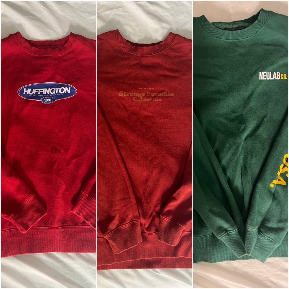 3 Cotton On Crewneck Sweaters - Used